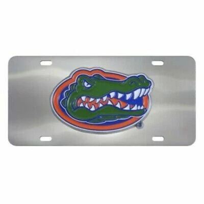 Florida Gators NCAA Chrome Die Cast License Plate - Image 1 of 2