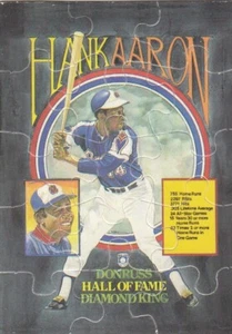 1986 Donruss Highlights Hank Aaron Puzzle card -- Box 746 - Picture 1 of 1
