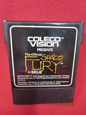 Colecovision Space Fury 1982 Loose Cartridge - Image 1 of 4