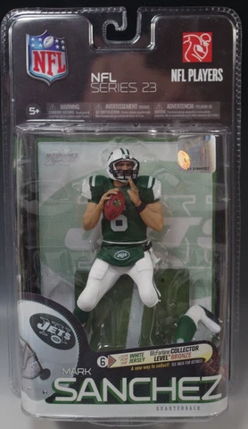 McFARLANE MARK SANCHEZ NEW YORK JETS SERIES 23 FIGURE NFL FOOTBALL MIB Cover