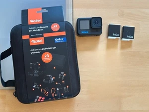GoPro Hero 11 Black 5K Aktion Kamera Urlaub Reisen Outdoor Fahrrad Motorrad Auto - Bild 1 von 17