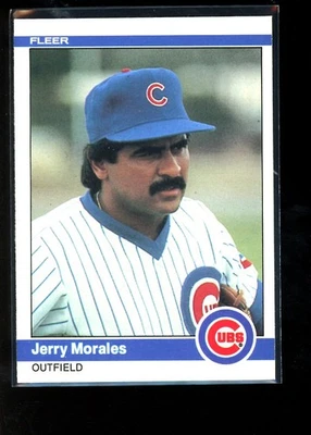 1984 Fleer #498 Jerry Morales - Image 1 of 2