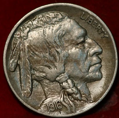 1916 Philadelphia Mint Buffalo Nickel - Image 1 of 2