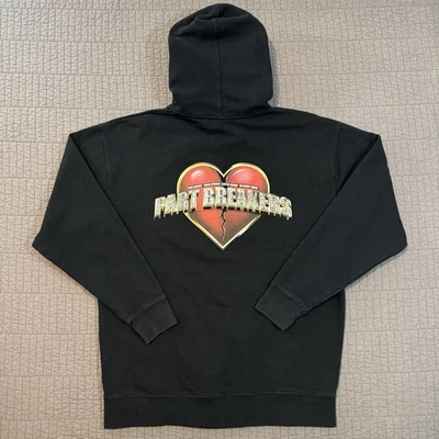 Sudadera con Capucha Hoonigan Hombres XL Negra Cremallera Completa Coche Rally Carreras Part Breakers Ken Block - Imagen 1 de 4