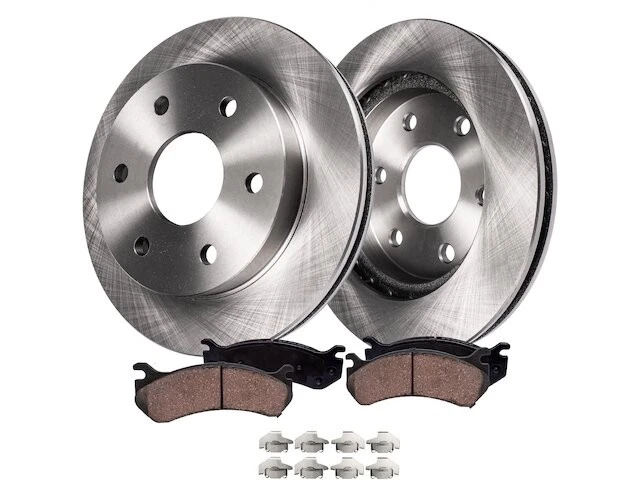 78WX98W Front Brake Pad and Rotor Kit Fits 2003-2008 GMC Savana 1500 - Image 1 of 1