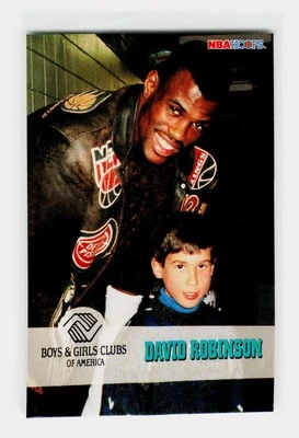 David Robinson 1993-94 Hoops #291 San Antonio Spurs - Image 1 of 2