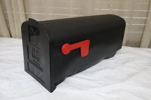 Gibraltar Briefkästen Parsons Classic Kunststoff Posthalterung schwarz Mailbox rostfrei - Bild 1 von 5