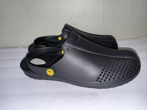 KM Corp Men’s ESD Clogs Crocs Safety Anti-slip Anti-static Sandals Sz 11.5 - Picture 1 of 9