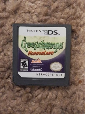 Nintendo DS GOOSEBUMPS HORRORLAND ИГРОВОЙ КАРТРИДЖ ТОЛЬКО ПОДЛИННЫЙ - Изображение 1 из 2
