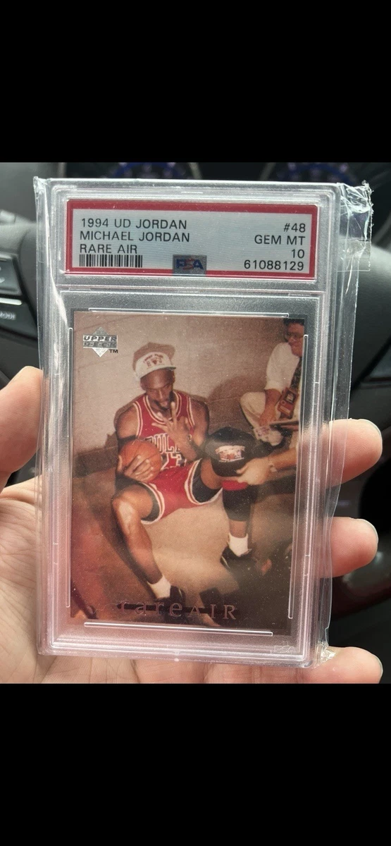 Upper Deck Michael Jordan 10 Graded Basketball Trading Cards