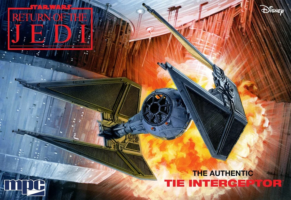 MPC 1/48 Star Wars: Return of The Jedi Tie Interceptor (Snap) Plasti (US IMPORT) - Image 1 of 1