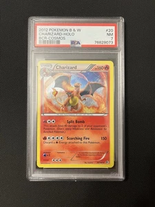 2012 Pokémon B&W Boundaries Crossed Cosmos #20 Charizard Holo PSA 7 - Picture 1 of 2