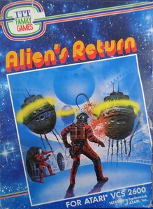 ATARI 2600 -- ALIEN`S RETURN (ITT FAMILY GAMES) - Picture 1 of 6