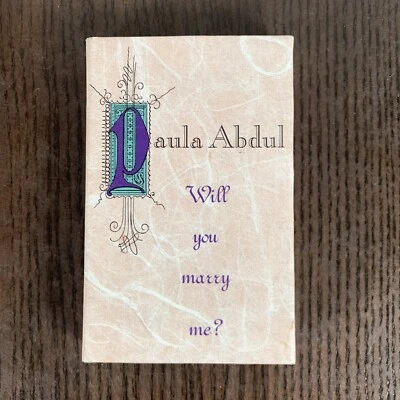 Paula Abdul Cassette Single Will You Marry Me? Music Tape Virgin Records 1991  - Image 1 of 4