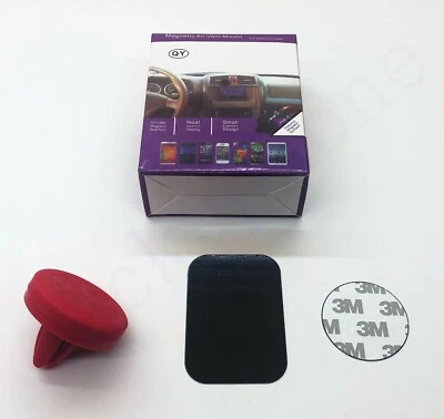 Magnetic Mount Car Air Vent Dashboard Cell Phone Holder for iPhone X 7 8 Samsung - Image 1 of 3