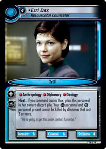 Star Trek 2E: Ezri Dax, Resourceful Counselor [Moderately Played] What you Leave