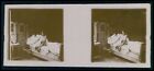 Kk French Small Stereoview Photo Stereo Card Nude Woman Original Old C1900-1910S