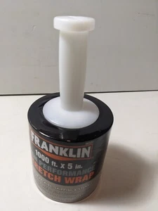 FRANKLIN High Performance Stretch Wrap For Packing Shipping 1000 FT. x 5" - Picture 1 of 4