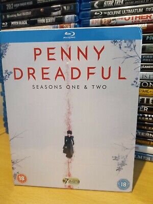 Penny Dreadful Seasons 1 & 2 Blu Ray UK Release BRAND NEW & SEALED • 31.47€