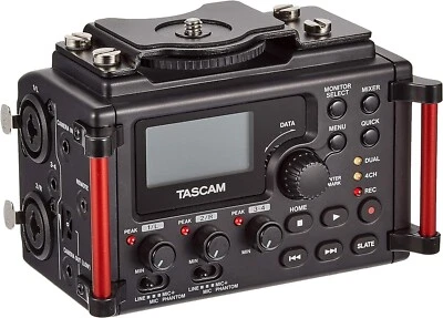 TASCAM DR-60DMKII Black Portable Recorder Designed for DSLR Filmmakers New - Image 1 of 4