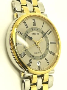 SEIKO MEN'S 6F26-6019 NOT WORKING WITHOUT MOVEMENT ANALOG QUARTZ WATCH SCT012 - Picture 1 of 5