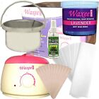 Soft, pot wax kit, starter waxing kit with Wax heater & 450ml Lavender cream wax