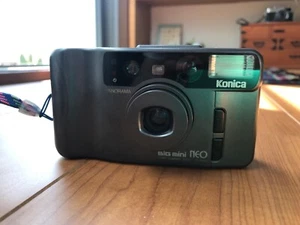 [Para piezas] Cámara fotográfica Konica Big mini NEO Point & Shoot 35 mm Japón - Imagen 1 de 12