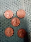 1959 D Lincoln Cents Pennies Set Of Five