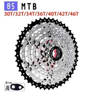 Mtb Cassette Mountain Bikes 30T/32T/34T/36T/40T/42T/46T Free Wheel 8 Speeds - Picture 1 of 26