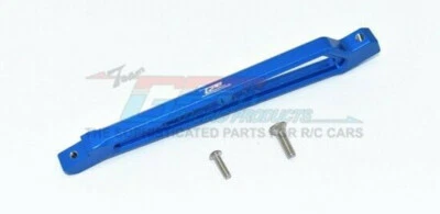 Suporte de chassi dianteiro GPM Racing Arrma Mojave / Talion azul alumínio MAM016F-B - Imagem 1 de 3