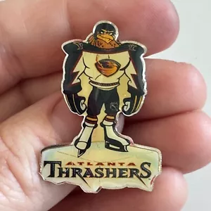 Atlanta Thrashers NHL Mascot on Skates Lapel Pin - Picture 1 of 3