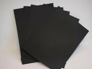 20 x A5 Rabe schwarz glatt Karte 270 g/m² für Basteln JLH196 - Bild 1 von 1