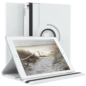 Für Apple iPad Pro 9,7" (2016) Schutzhülle 360° Grad Tablet Case Kunstleder Weiß - Bild 1 von 7