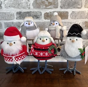 Zielscheibe Featherly Friends WINTER Vögel Loop Fika Iskall Koselig Trikot 5er Set - Bild 1 von 7