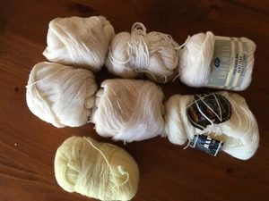 Vintage ! L@@K ! Columbia Lees Yarn - Baby yarn, Zfphyr 100 % virgin wool Asst - Picture 1 of 6