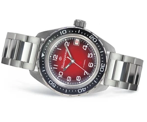 BRAND NEW VOSTOK KOMANDIRSKIE AUTOMATIC WATCH. ST/STEEL BRACELET. 02035A - Picture 1 of 1