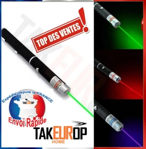 Pointeur Laser Longue Portée Puissant ! Stylo Pointer Lazer - Couleur au choix ! - Photo 1/6