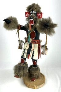 Vintage Hopi "Tanzender Wolf" Kachina Puppe Indianer - Bild 1 von 5
