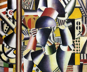 Acrobats in the circus : Fernand Leger 1918 : Archival Quality Art Print 