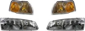 Headlight Kit for 1996-1997 Ford Cougar/Thunderbird, Right (Passenger) and - Picture 1 of 9
