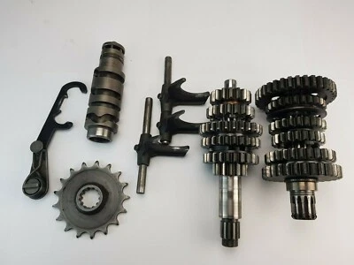 HUSQVARNA TE 610 TE610 1997 CAJA DE CAMBIOS EJES DE TRANSMISIÓN ENGRANAJES HORQUILLAS TAMBOR   Foto 1 de 4