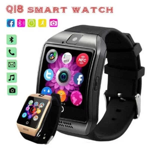 Q18 Bluetooth Smartwatch with Camera Social Media Sync - Picture 1 of 10
