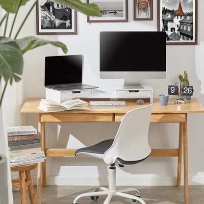 B-Waren Monitorerhöhung Monitore Monitorständer Bildschirmständer BBF04-W-bwaren - Bild 1 von 4