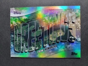 Kumandra 2025 Topps Disney Wonder Greetings From: GF-9 - Picture 1 of 2
