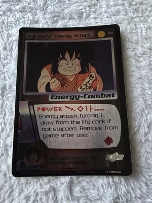 DBZ Dragon Ball Z FOIL Yajirobe's Energy Attack 122 CCG Unlimited Saiyan Saga MP - Image 1 of 4