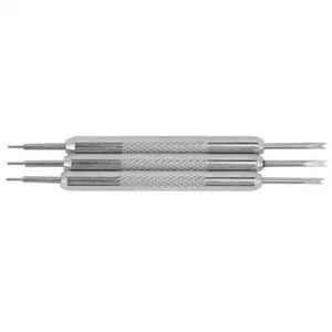 20PCs Watchband Remover Spring Bar Tool Watch Strap Adjuster Alloy Steel Dou HLF - Picture 1 of 12