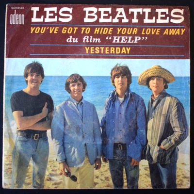 Rare Beatles  SP JUKEBOXE SO 10132  "YOU'VE GOT TO HIDE YOUR LOVE AWAY" type 2 - Photo 1/4