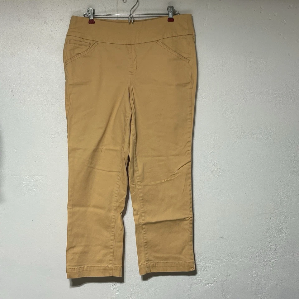 Pantalones capri ajustados JAG para mujer melocotón talla 16 Foto 1 de 4