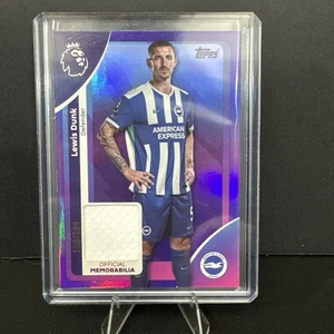 2025-26 Topps Premier League Lewis Dunk Reliquia Lámina Púrpura/199 - Imagen 1 de 3