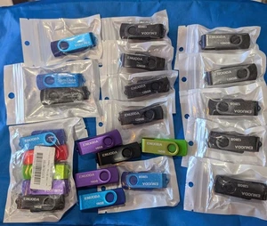 23 Pk 11- 16GB 10-128GB 2-32GB USB 2.0 Flash Drive Memory Stick Thumb Drives - Afbeelding 1 van 6